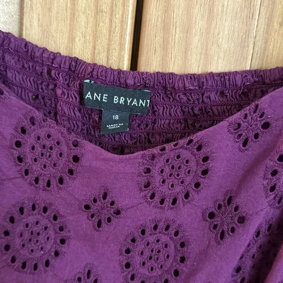 Midi Purple dress size 18 - Picture 3 of 5